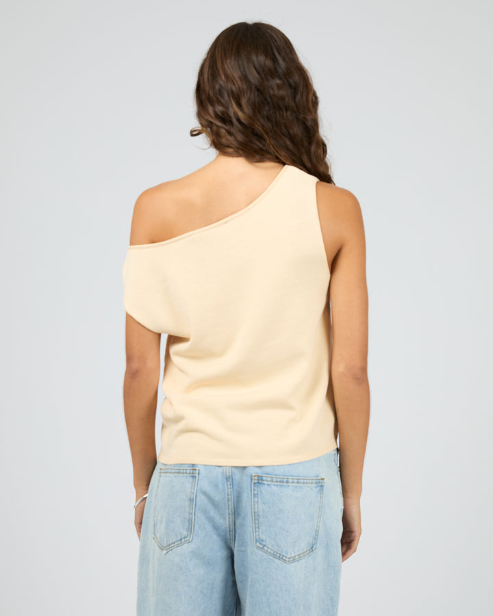 Ellis Off The Shoulder Top Butter