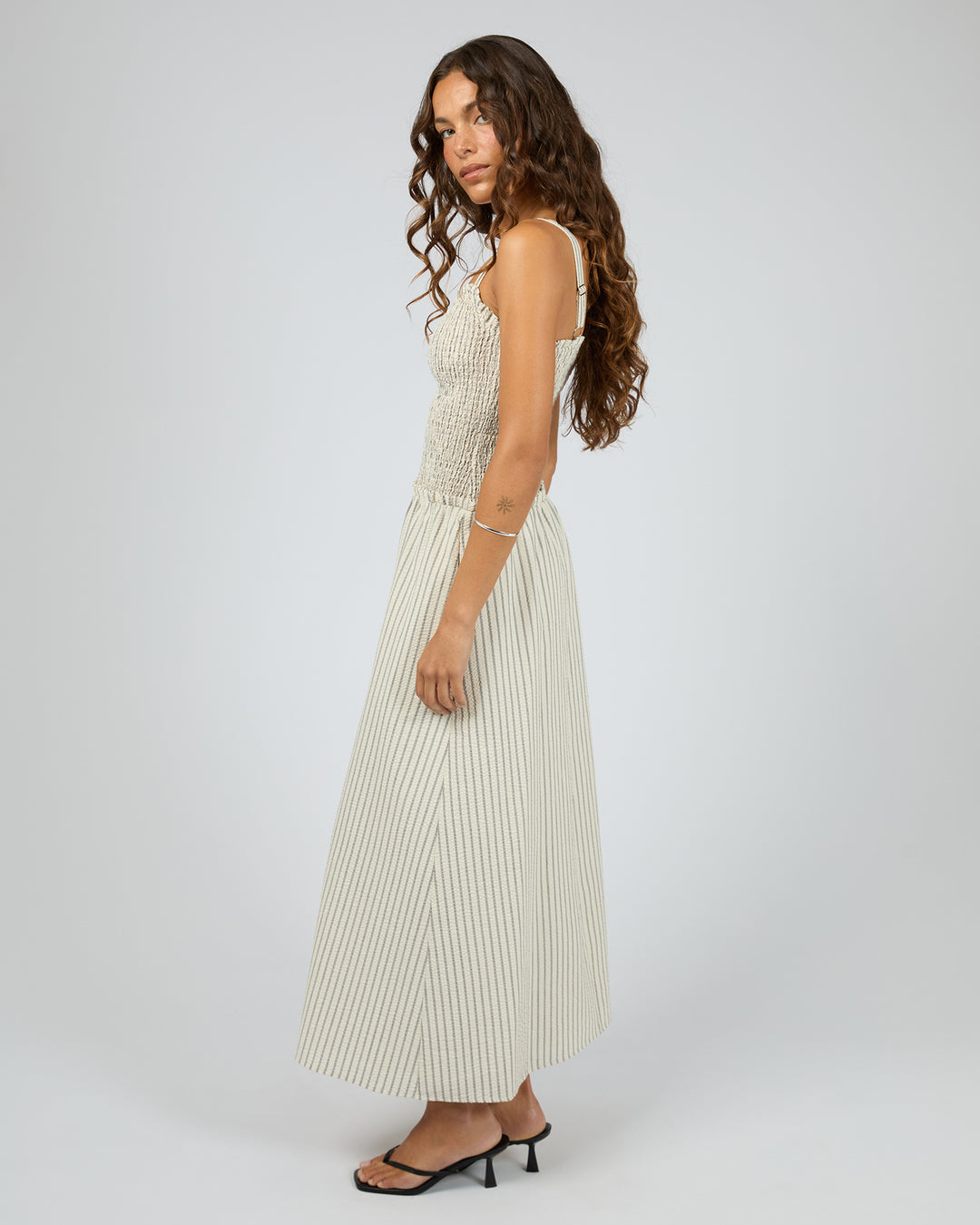Daybreak Maxi Dress Vintage White
