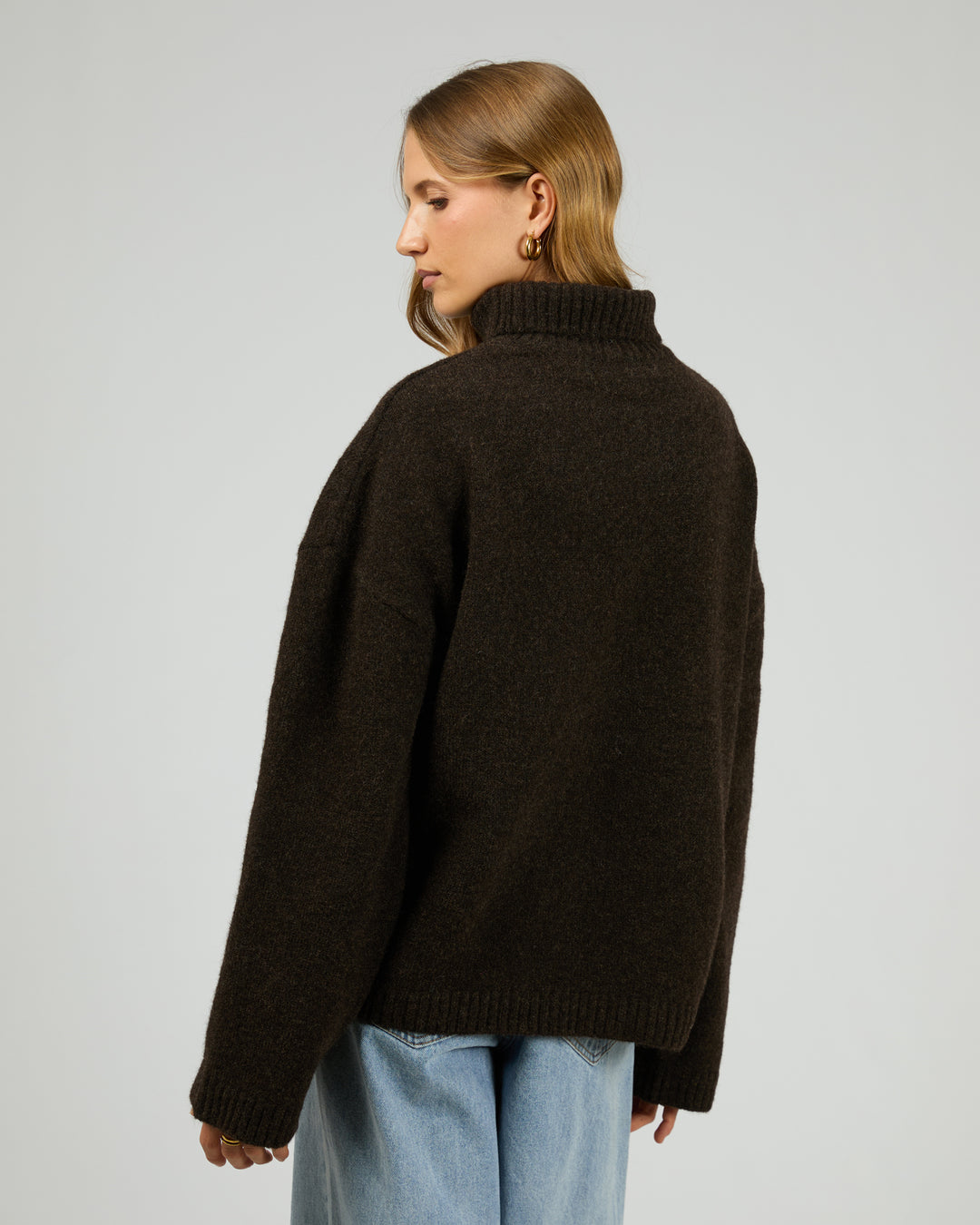 Willow Knit Jumper Chocolate