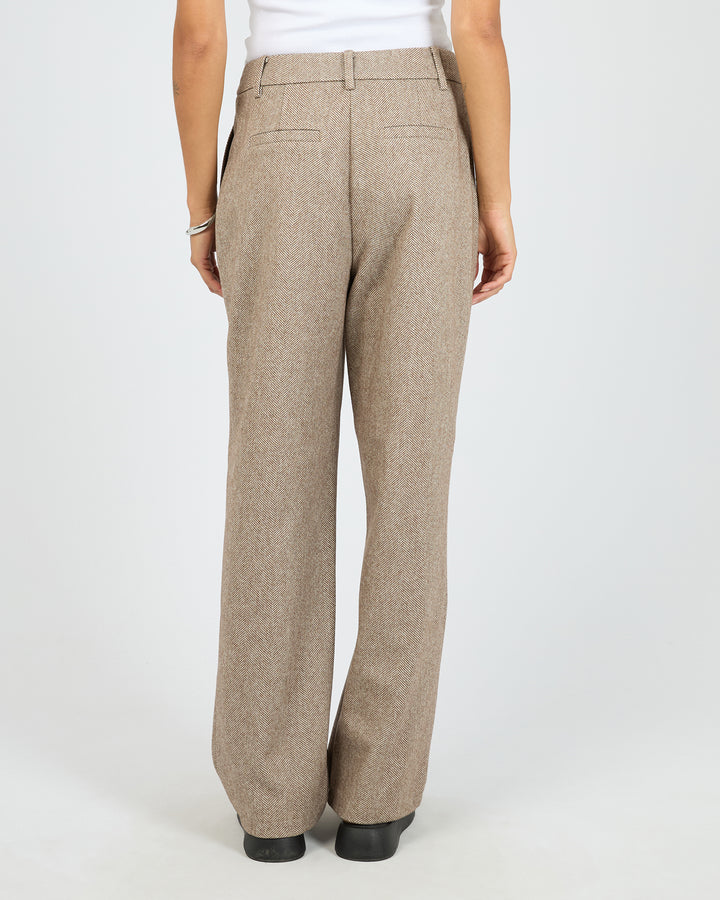 Opal Textured Pant Brown