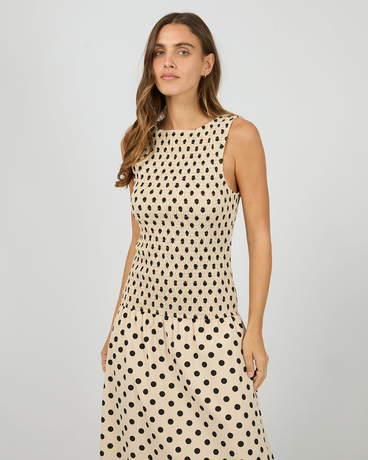 Nieve Maxi Dress Natural