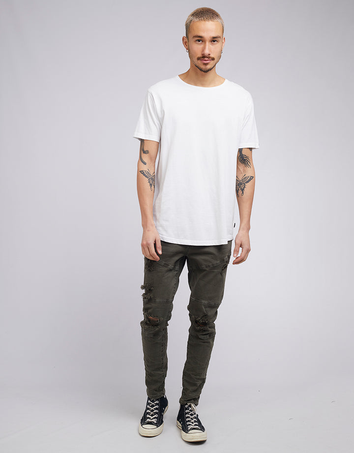 Soho Jean Trashed Khaki