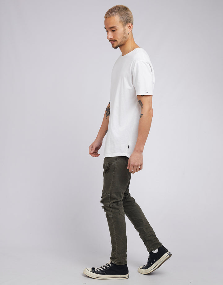Soho Jean Trashed Khaki