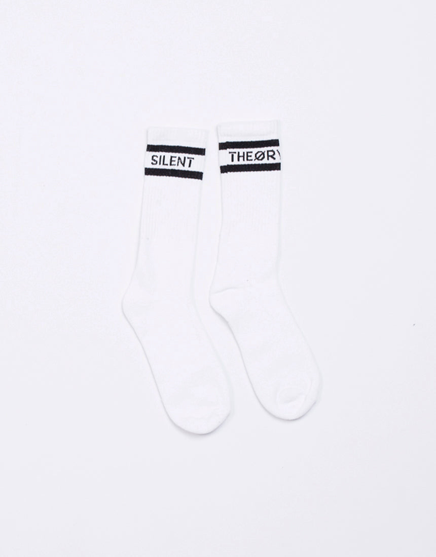 Silent Crew Sock 3 Pack White