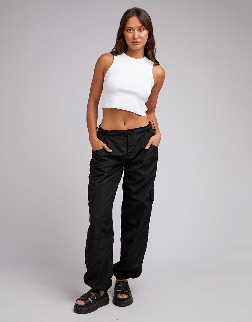 Cruz Parachute Pant Black | Buy Online | Silent Theory