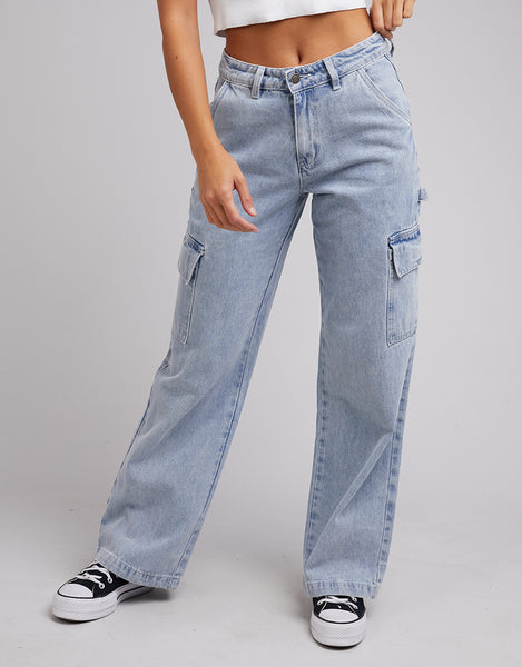 Jade Baggy Jean Light Blue