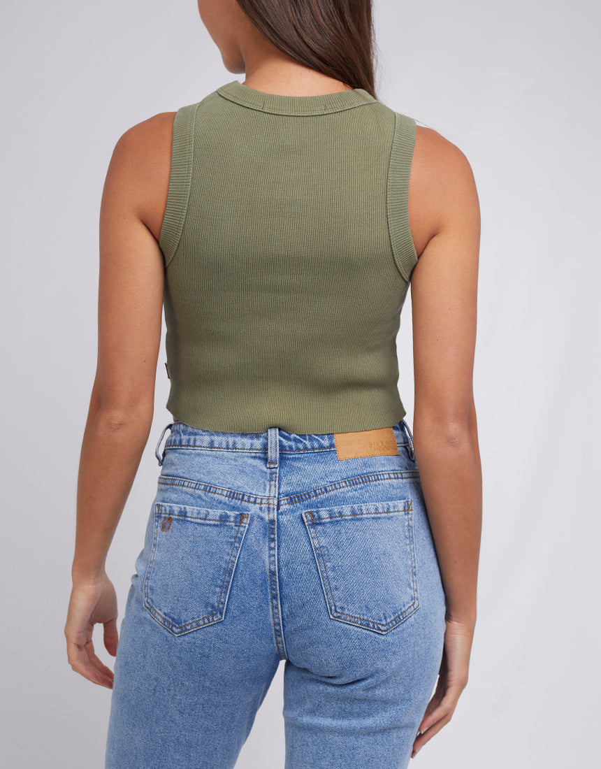 Frida Tank 3 Pk White/Black/Khaki