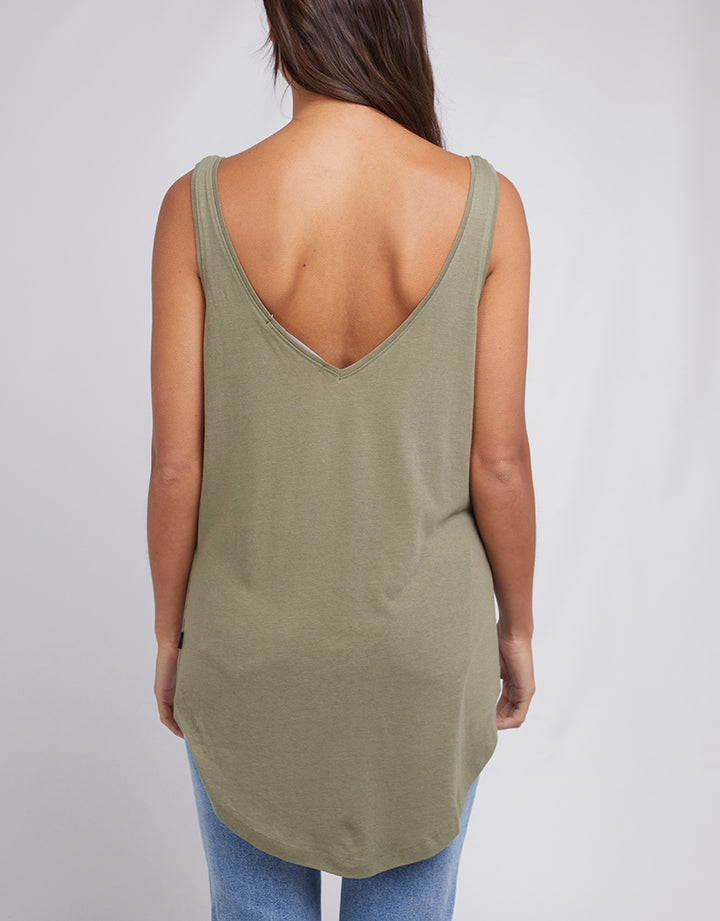 Zuri Tank Khaki