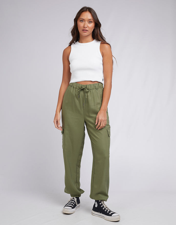 Charli Cargo Pant Khaki