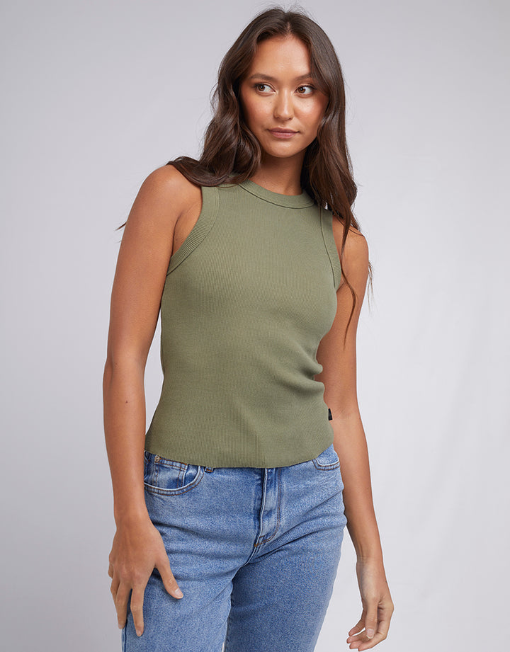 Greta Tank Khaki